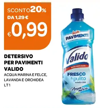Detersivo per pavimenti
