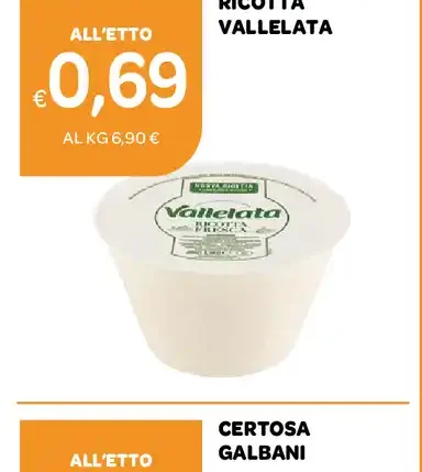 Ricotta Vallelata