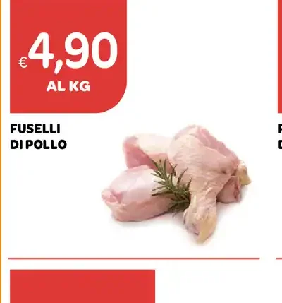 Fuselli di pollo