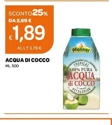 Acqua di cocco