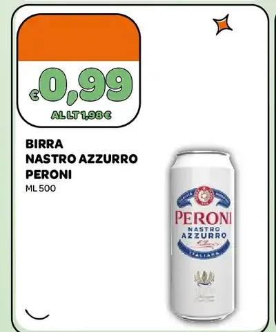 Birra Nastro Azzurro Peroni
