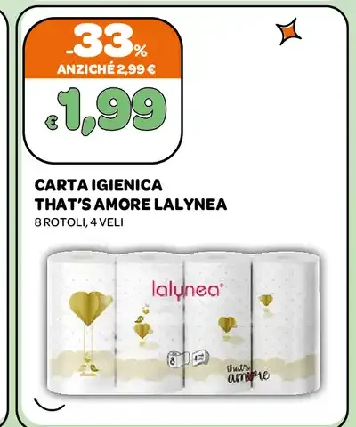 Carta igienica That's More Lalynnea