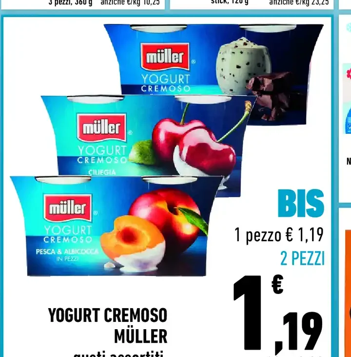Yogurt Cremoso Müller