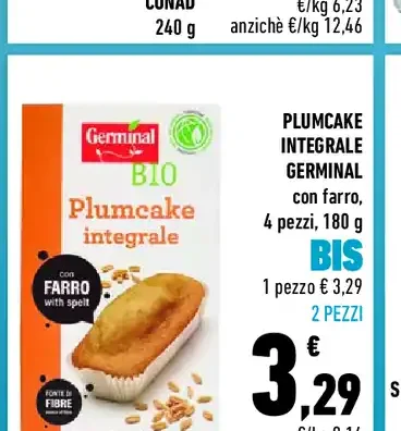 Plumcake integrale Germinal