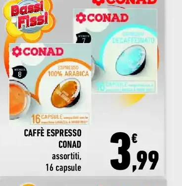 Caffè espresso Conad