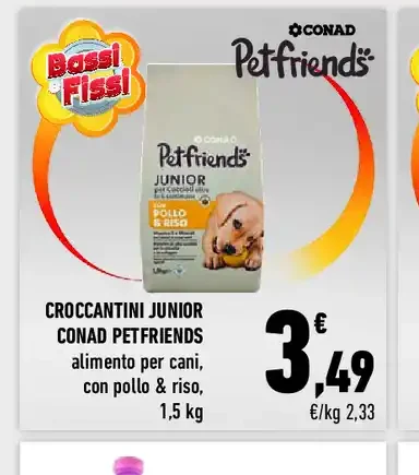 Croccantini Junior Conad Petfriends