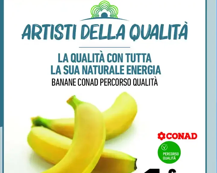 Banane Conad Percorso Qualità
