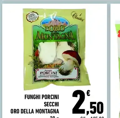 Funghi porcini secchi Oro della Montagna