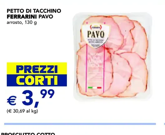 Petto di tacchino arrosto Ferrarini Pavo