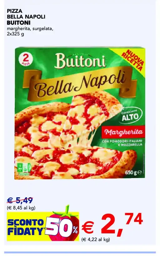Pizza Bella Napoli Buitoni
