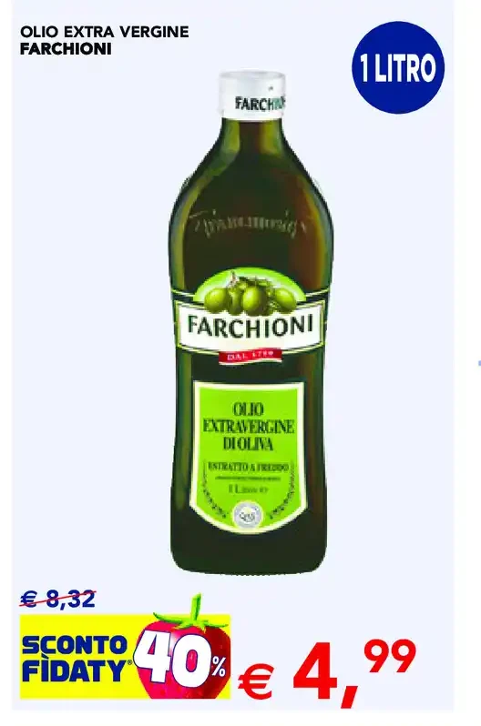 Olio extra vergine Farchioni