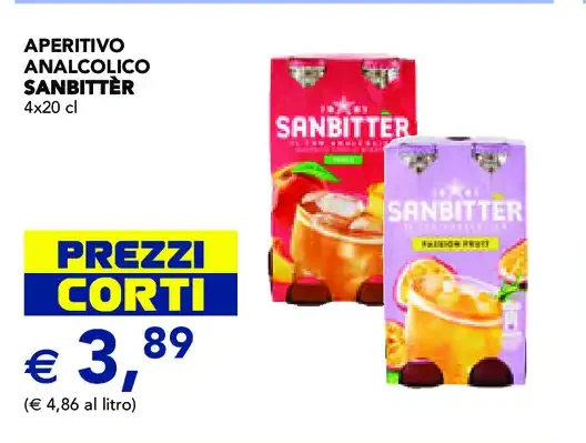Aperitivo analcolico Sanbittèr