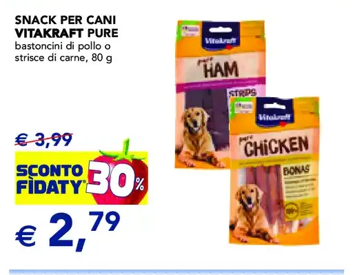 Snack per cani Vitakraft Pure