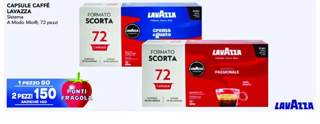 Capsule caffè Lavazza
