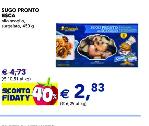 Sugo pronto Esca