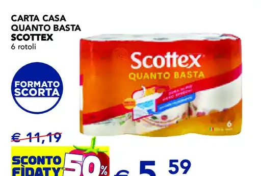 Carta casa Scottex Quanto Basta