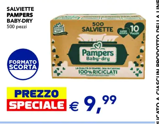 Salviette Pampers Baby-Dry