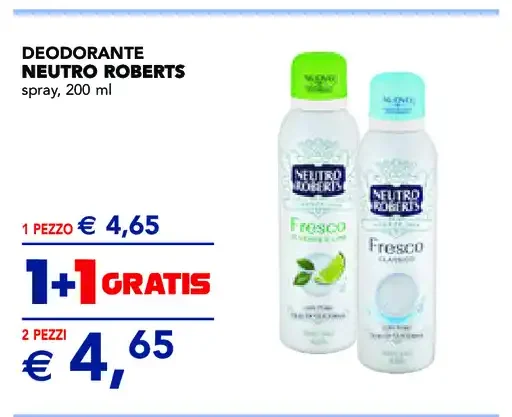 Deodorante Neutro Roberts