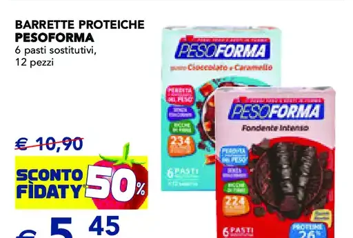 Barrette proteiche Pesoforma
