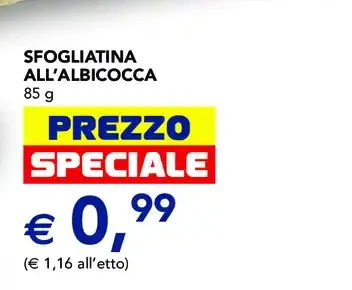 Sfogliatina all’albicocca