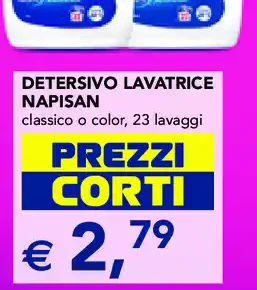 Detersivo lavatrice Napisan