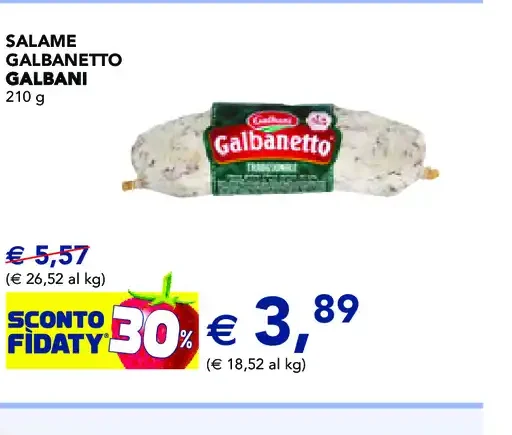 Salame Galbanetto Galbani