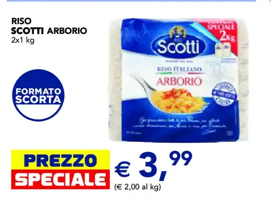 Riso Scotti Arborio