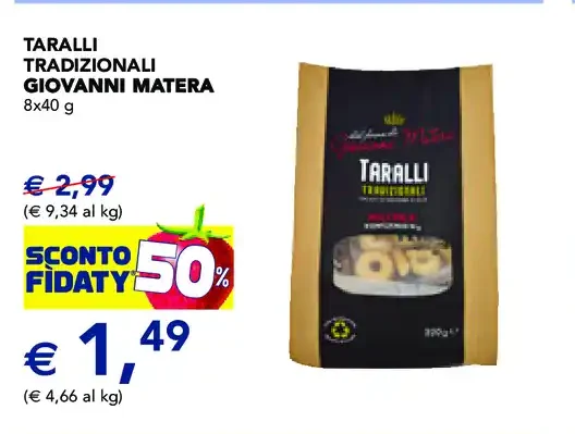 Taralli tradizionali Giovanni Matera