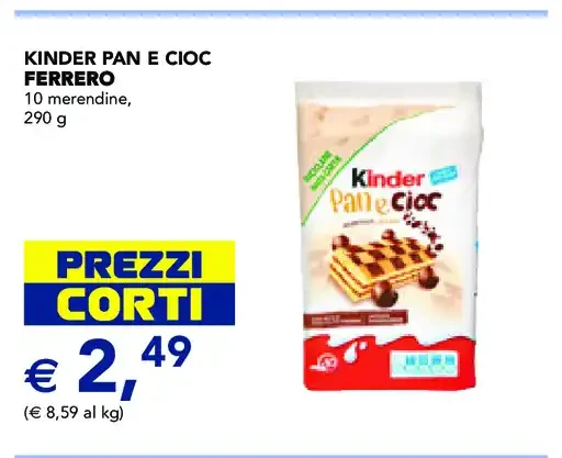 Kinder Pan e Cioc