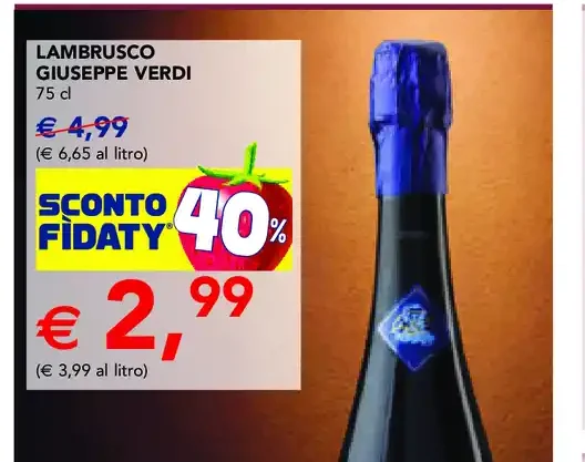 Lambrusco Giuseppe Verdi