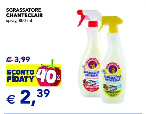 Sgrassatore Chanteclair