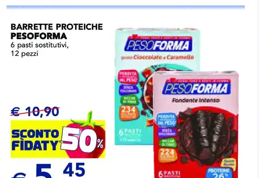 Barrette proteiche Pesoforma