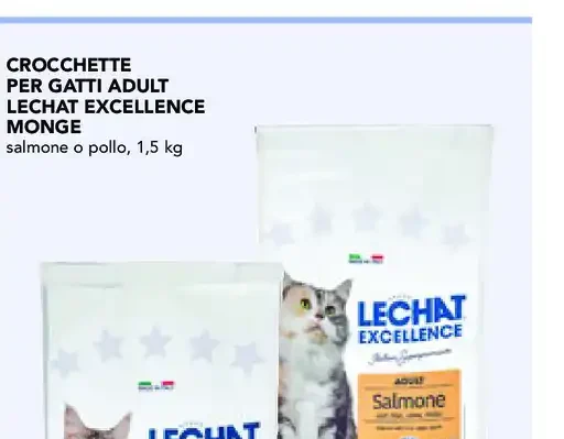 Crocchette per gatti Lechat Excellence Monge