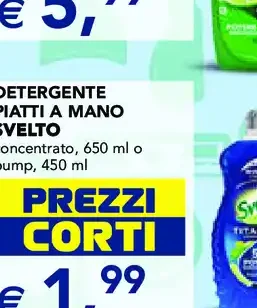 Detergente piatti a mano Svelto