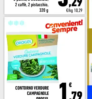Contorno verdure campagnole Orogel