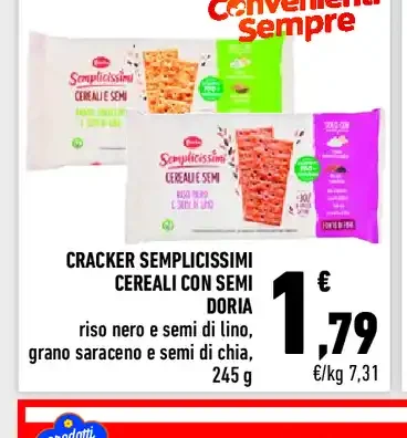 Cracker con semi