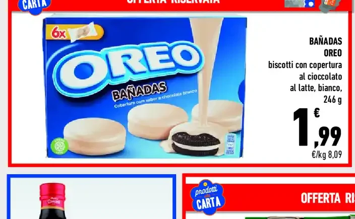 Biscotti Oreo ricoperti