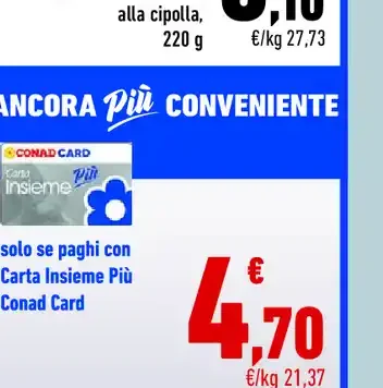Hamburger Sapori&dintorni Conad
