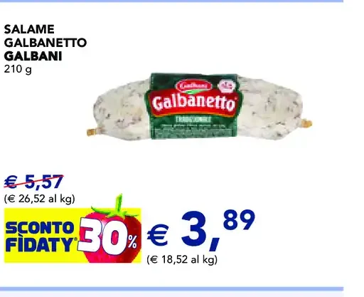 Salame Galbanetto Galbani