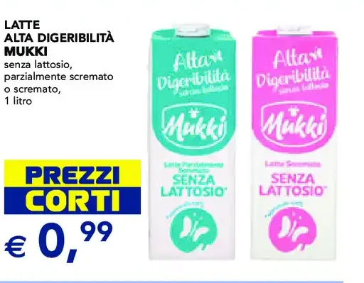 Latte alta digeribilità Mukki