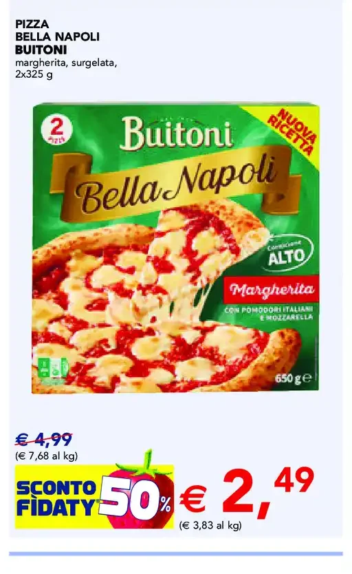 Pizza Bella Napoli Buitoni