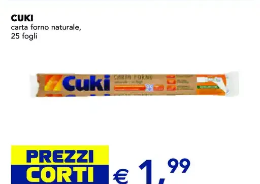 Carta forno Cuki