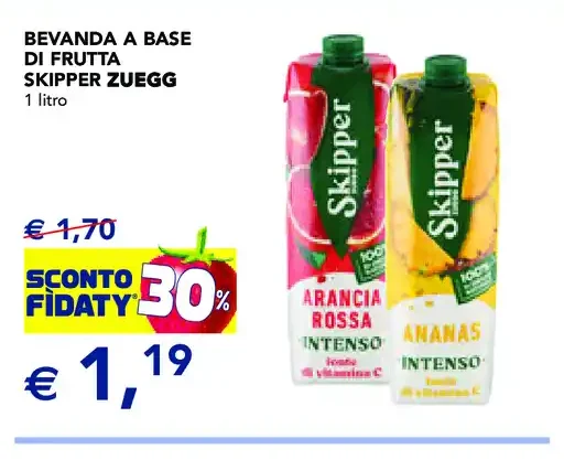 Bevanda a base di frutta Skipper Zuegg