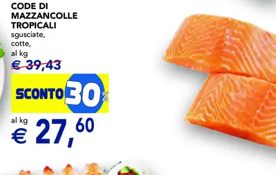 Code di mazzancolle tropicali