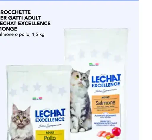 Crocchette per gatti Lechat Excellence