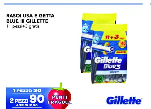 Rasoi usa e getta Gillette Blue