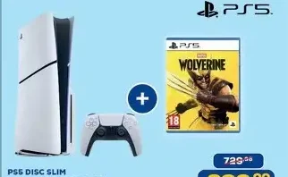 PlayStation 5 Slim Digital Edition Marvel's Wolverine