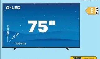 Hisense 75 pollici Q-LED Smart TV