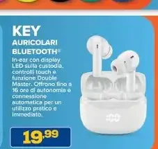 Cellularline Key Auricolari Bluetooth