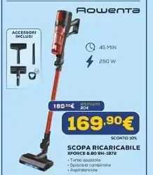 scopa aspirapolvere ricaricabile